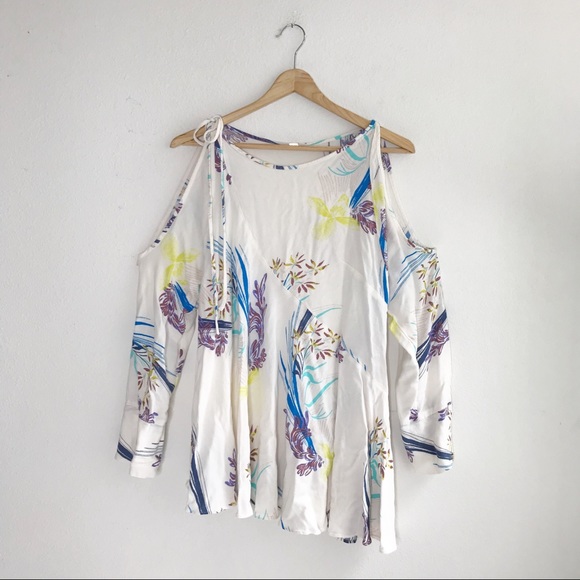 Free People Clear Skies Revolve Floral Tunic Mini - Picture 2 of 8